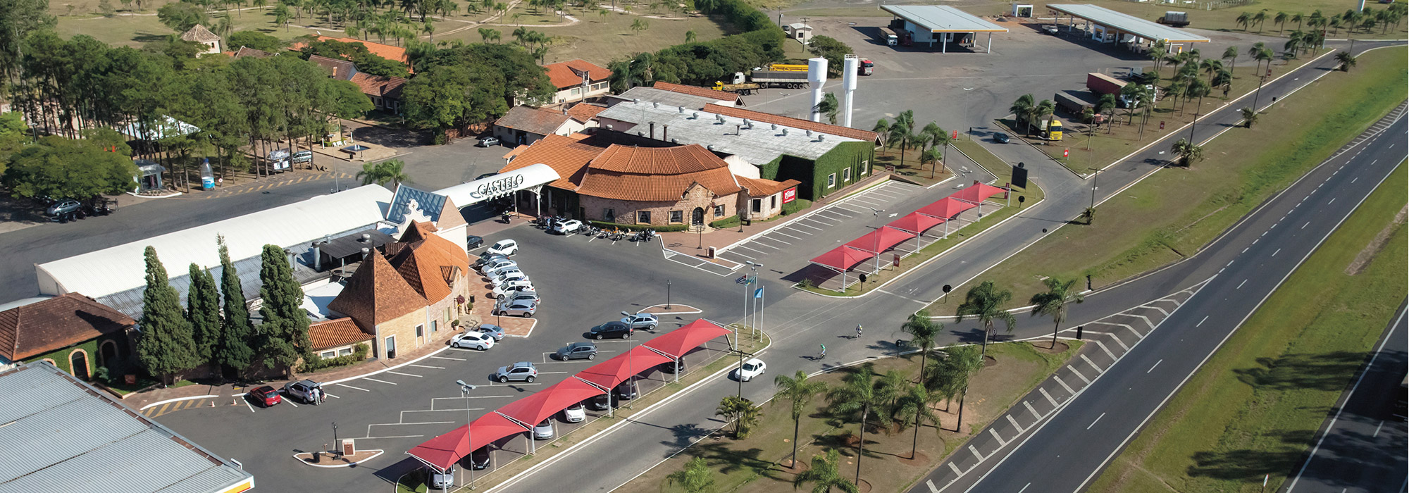 Vista aérea Castelo Plaza